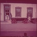[464 Interior and Exterior Views of Railroad Station Depots, for Fortune Article "The U.S. Depot"], Walker Evans (American, St. Louis, Missouri 1903–1975 New Haven, Connecticut), Color film transparency