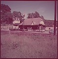 [464 Interior and Exterior Views of Railroad Station Depots, for Fortune Article "The U.S. Depot"], Walker Evans (American, St. Louis, Missouri 1903–1975 New Haven, Connecticut), Color film transparency