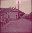 [464 Interior and Exterior Views of Railroad Station Depots, for Fortune Article "The U.S. Depot"], Walker Evans (American, St. Louis, Missouri 1903–1975 New Haven, Connecticut), Color film transparency