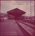 [464 Interior and Exterior Views of Railroad Station Depots, for Fortune Article "The U.S. Depot"], Walker Evans (American, St. Louis, Missouri 1903–1975 New Haven, Connecticut), Color film transparency