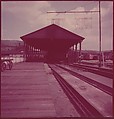 [464 Interior and Exterior Views of Railroad Station Depots, for Fortune Article "The U.S. Depot"], Walker Evans (American, St. Louis, Missouri 1903–1975 New Haven, Connecticut), Color film transparency