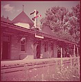 [464 Interior and Exterior Views of Railroad Station Depots, for Fortune Article "The U.S. Depot"], Walker Evans (American, St. Louis, Missouri 1903–1975 New Haven, Connecticut), Color film transparency
