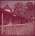 [464 Interior and Exterior Views of Railroad Station Depots, for Fortune Article "The U.S. Depot"], Walker Evans (American, St. Louis, Missouri 1903–1975 New Haven, Connecticut), Color film transparency
