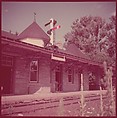 [464 Interior and Exterior Views of Railroad Station Depots, for Fortune Article "The U.S. Depot"], Walker Evans (American, St. Louis, Missouri 1903–1975 New Haven, Connecticut), Color film transparency