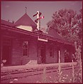 [464 Interior and Exterior Views of Railroad Station Depots, for Fortune Article "The U.S. Depot"], Walker Evans (American, St. Louis, Missouri 1903–1975 New Haven, Connecticut), Color film transparency
