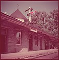 [464 Interior and Exterior Views of Railroad Station Depots, for Fortune Article "The U.S. Depot"], Walker Evans (American, St. Louis, Missouri 1903–1975 New Haven, Connecticut), Color film transparency
