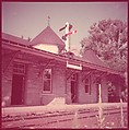 [464 Interior and Exterior Views of Railroad Station Depots, for Fortune Article "The U.S. Depot"], Walker Evans (American, St. Louis, Missouri 1903–1975 New Haven, Connecticut), Color film transparency