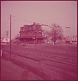 [464 Interior and Exterior Views of Railroad Station Depots, for Fortune Article "The U.S. Depot"], Walker Evans (American, St. Louis, Missouri 1903–1975 New Haven, Connecticut), Color film transparency