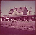 [464 Interior and Exterior Views of Railroad Station Depots, for Fortune Article "The U.S. Depot"], Walker Evans (American, St. Louis, Missouri 1903–1975 New Haven, Connecticut), Color film transparency
