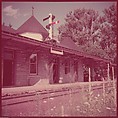 [464 Interior and Exterior Views of Railroad Station Depots, for Fortune Article "The U.S. Depot"], Walker Evans (American, St. Louis, Missouri 1903–1975 New Haven, Connecticut), Color film transparency