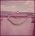 [464 Interior and Exterior Views of Railroad Station Depots, for Fortune Article "The U.S. Depot"], Walker Evans (American, St. Louis, Missouri 1903–1975 New Haven, Connecticut), Color film transparency