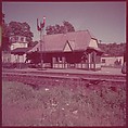 [464 Interior and Exterior Views of Railroad Station Depots, for Fortune Article "The U.S. Depot"], Walker Evans (American, St. Louis, Missouri 1903–1975 New Haven, Connecticut), Color film transparency