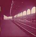 [464 Interior and Exterior Views of Railroad Station Depots, for Fortune Article "The U.S. Depot"], Walker Evans (American, St. Louis, Missouri 1903–1975 New Haven, Connecticut), Color film transparency