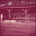[464 Interior and Exterior Views of Railroad Station Depots, for Fortune Article "The U.S. Depot"], Walker Evans (American, St. Louis, Missouri 1903–1975 New Haven, Connecticut), Color film transparency