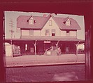 [464 Interior and Exterior Views of Railroad Station Depots, for Fortune Article "The U.S. Depot"], Walker Evans (American, St. Louis, Missouri 1903–1975 New Haven, Connecticut), Color film transparency