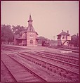 [464 Interior and Exterior Views of Railroad Station Depots, for Fortune Article "The U.S. Depot"], Walker Evans (American, St. Louis, Missouri 1903–1975 New Haven, Connecticut), Color film transparency