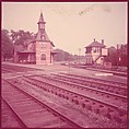 [464 Interior and Exterior Views of Railroad Station Depots, for Fortune Article "The U.S. Depot"], Walker Evans (American, St. Louis, Missouri 1903–1975 New Haven, Connecticut), Color film transparency