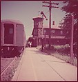 [464 Interior and Exterior Views of Railroad Station Depots, for Fortune Article "The U.S. Depot"], Walker Evans (American, St. Louis, Missouri 1903–1975 New Haven, Connecticut), Color film transparency
