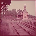 [464 Interior and Exterior Views of Railroad Station Depots, for Fortune Article "The U.S. Depot"], Walker Evans (American, St. Louis, Missouri 1903–1975 New Haven, Connecticut), Color film transparency