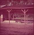 [464 Interior and Exterior Views of Railroad Station Depots, for Fortune Article "The U.S. Depot"], Walker Evans (American, St. Louis, Missouri 1903–1975 New Haven, Connecticut), Color film transparency