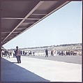 [162 Views of the Aqueduct Raceway for Unpublished Sports Illustrated Article], Walker Evans (American, St. Louis, Missouri 1903–1975 New Haven, Connecticut), Color film transparency