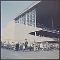 [162 Views of the Aqueduct Raceway for Unpublished Sports Illustrated Article], Walker Evans (American, St. Louis, Missouri 1903–1975 New Haven, Connecticut), Color film transparency