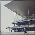 [162 Views of the Aqueduct Raceway for Unpublished Sports Illustrated Article], Walker Evans (American, St. Louis, Missouri 1903–1975 New Haven, Connecticut), Color film transparency