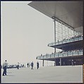[162 Views of the Aqueduct Raceway for Unpublished Sports Illustrated Article], Walker Evans (American, St. Louis, Missouri 1903–1975 New Haven, Connecticut), Color film transparency