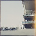 [162 Views of the Aqueduct Raceway for Unpublished Sports Illustrated Article], Walker Evans (American, St. Louis, Missouri 1903–1975 New Haven, Connecticut), Color film transparency