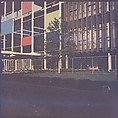 [162 Views of the Aqueduct Raceway for Unpublished Sports Illustrated Article], Walker Evans (American, St. Louis, Missouri 1903–1975 New Haven, Connecticut), Color film transparency