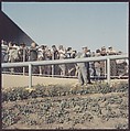 [162 Views of the Aqueduct Raceway for Unpublished Sports Illustrated Article], Walker Evans (American, St. Louis, Missouri 1903–1975 New Haven, Connecticut), Color film transparency