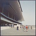 [162 Views of the Aqueduct Raceway for Unpublished Sports Illustrated Article], Walker Evans (American, St. Louis, Missouri 1903–1975 New Haven, Connecticut), Color film transparency