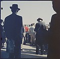 [162 Views of the Aqueduct Raceway for Unpublished Sports Illustrated Article], Walker Evans (American, St. Louis, Missouri 1903–1975 New Haven, Connecticut), Color film transparency