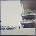 [162 Views of the Aqueduct Raceway for Unpublished Sports Illustrated Article], Walker Evans (American, St. Louis, Missouri 1903–1975 New Haven, Connecticut), Color film transparency