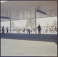 [162 Views of the Aqueduct Raceway for Unpublished Sports Illustrated Article], Walker Evans (American, St. Louis, Missouri 1903–1975 New Haven, Connecticut), Color film transparency