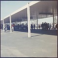[162 Views of the Aqueduct Raceway for Unpublished Sports Illustrated Article], Walker Evans (American, St. Louis, Missouri 1903–1975 New Haven, Connecticut), Color film transparency
