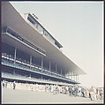 [162 Views of the Aqueduct Raceway for Unpublished Sports Illustrated Article], Walker Evans (American, St. Louis, Missouri 1903–1975 New Haven, Connecticut), Color film transparency