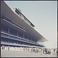 [162 Views of the Aqueduct Raceway for Unpublished Sports Illustrated Article], Walker Evans (American, St. Louis, Missouri 1903–1975 New Haven, Connecticut), Color film transparency