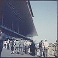 [162 Views of the Aqueduct Raceway for Unpublished Sports Illustrated Article], Walker Evans (American, St. Louis, Missouri 1903–1975 New Haven, Connecticut), Color film transparency