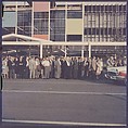 [162 Views of the Aqueduct Raceway for Unpublished Sports Illustrated Article], Walker Evans (American, St. Louis, Missouri 1903–1975 New Haven, Connecticut), Color film transparency