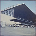 [162 Views of the Aqueduct Raceway for Unpublished Sports Illustrated Article], Walker Evans (American, St. Louis, Missouri 1903–1975 New Haven, Connecticut), Color film transparency