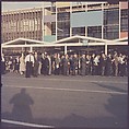 [162 Views of the Aqueduct Raceway for Unpublished Sports Illustrated Article], Walker Evans (American, St. Louis, Missouri 1903–1975 New Haven, Connecticut), Color film transparency