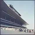 [162 Views of the Aqueduct Raceway for Unpublished Sports Illustrated Article], Walker Evans (American, St. Louis, Missouri 1903–1975 New Haven, Connecticut), Color film transparency