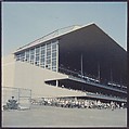 [162 Views of the Aqueduct Raceway for Unpublished Sports Illustrated Article], Walker Evans (American, St. Louis, Missouri 1903–1975 New Haven, Connecticut), Color film transparency