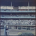[162 Views of the Aqueduct Raceway for Unpublished Sports Illustrated Article], Walker Evans (American, St. Louis, Missouri 1903–1975 New Haven, Connecticut), Color film transparency