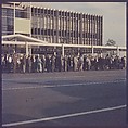 [162 Views of the Aqueduct Raceway for Unpublished Sports Illustrated Article], Walker Evans (American, St. Louis, Missouri 1903–1975 New Haven, Connecticut), Color film transparency