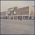 [162 Views of the Aqueduct Raceway for Unpublished Sports Illustrated Article], Walker Evans (American, St. Louis, Missouri 1903–1975 New Haven, Connecticut), Color film transparency