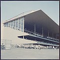 [162 Views of the Aqueduct Raceway for Unpublished Sports Illustrated Article], Walker Evans (American, St. Louis, Missouri 1903–1975 New Haven, Connecticut), Color film transparency