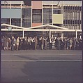 [162 Views of the Aqueduct Raceway for Unpublished Sports Illustrated Article], Walker Evans (American, St. Louis, Missouri 1903–1975 New Haven, Connecticut), Color film transparency