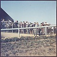 [162 Views of the Aqueduct Raceway for Unpublished Sports Illustrated Article], Walker Evans (American, St. Louis, Missouri 1903–1975 New Haven, Connecticut), Color film transparency